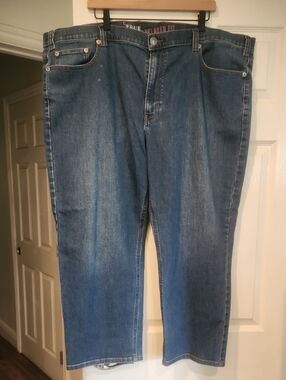 NWOT Mens True Nation 48 Waist 28 Length DXL Denim Jeans Relaxed Fit
